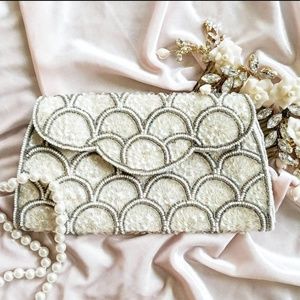 Vintage David's Import Embellishment Clutch